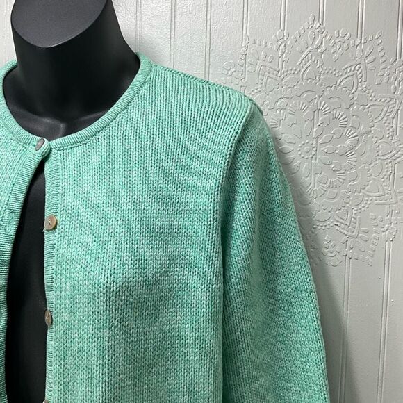 L.L. BEAN 100% Cotton Cardigan - Picture 2 of 5